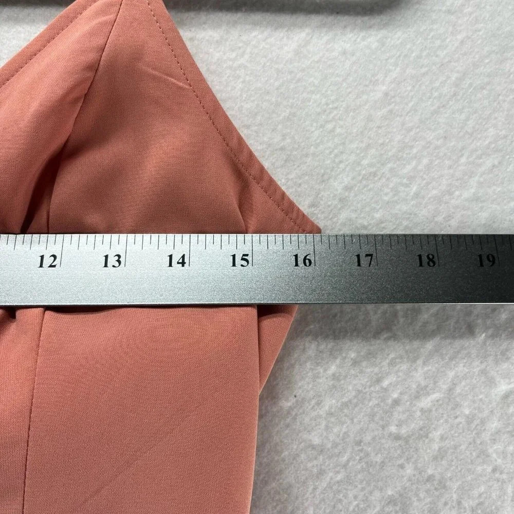 FOREVER 21 Dress Size M Cocktail Cami Mini Bow Backless Spaghetti Strap Pink - Picture 9 of 11